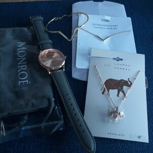New Jewely Lot Monroe Watch, Victoria secret,  Lauren Conrad